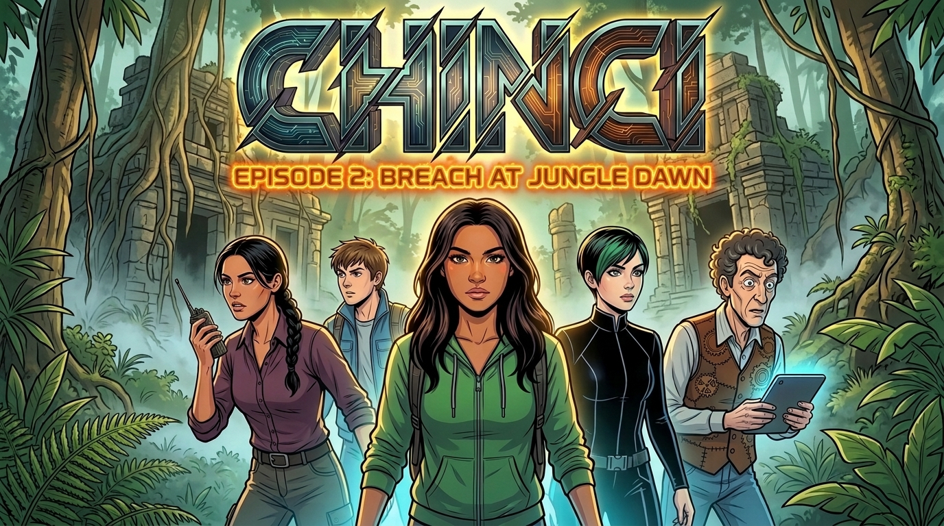 Chinci: Breach At Jungle Dawn episode cover.